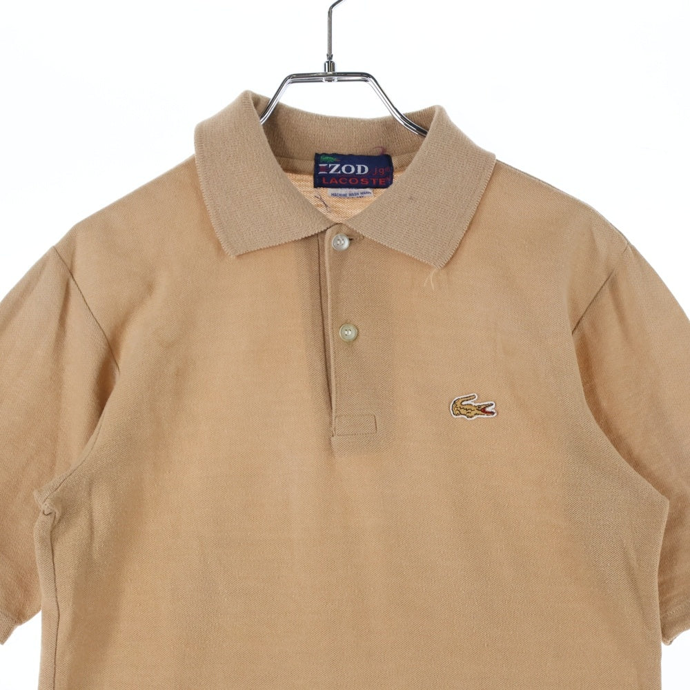 LACOSTE(ラコステ) VINTAGE 80s IZOD 半袖ポロシャツ レディース ブラウン