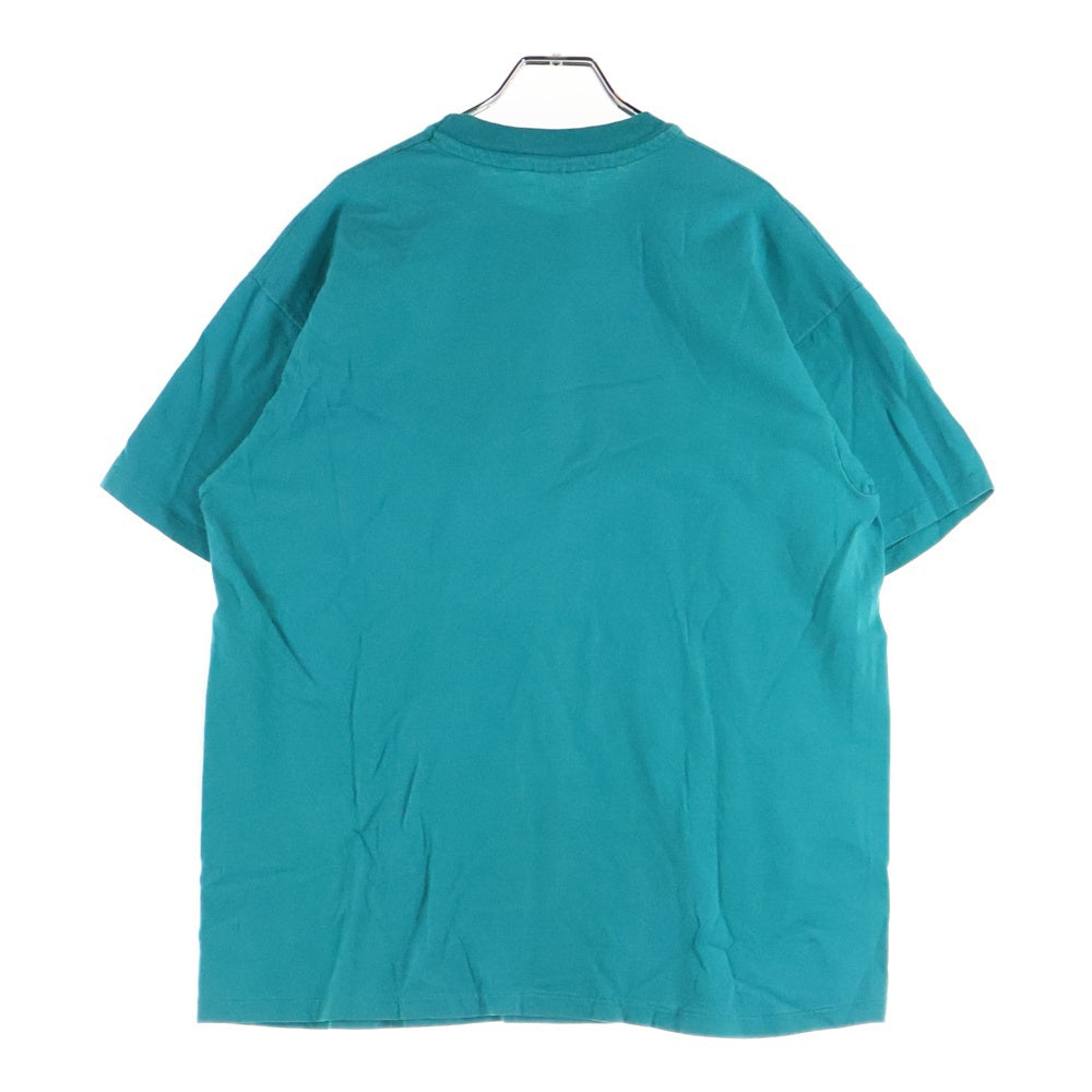 VINTAGE(ヴィンテージ) 80s Hanes 無地クルーネック半袖Tシャツカットソー ブルー