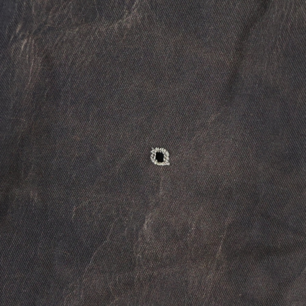 eYe COMME des GARCONS JUNYA WATANABE MAN(アイ コム デ ギャルソン ジュンヤ ワタナベ マン) 22SS×BERBERJIN ×ベルベルジン 綿バックサテンプリント ライダースジャケット ブラウン WI-J908