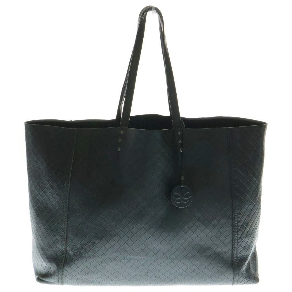 BOTTEGA VENETA(ボッテガヴェネタ) イントレッチオ ミラージュ レザートートバッグ ブラック