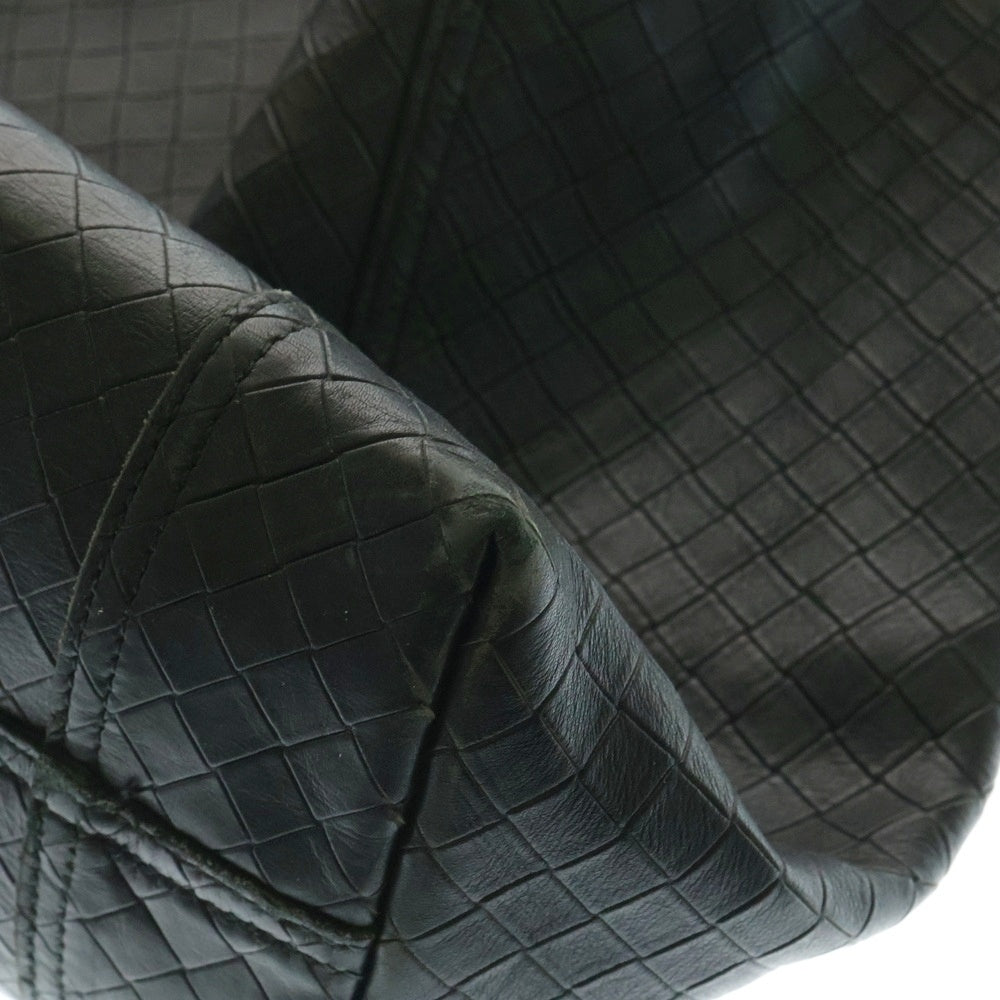 BOTTEGA VENETA(ボッテガヴェネタ) イントレッチオ ミラージュ レザートートバッグ ブラック