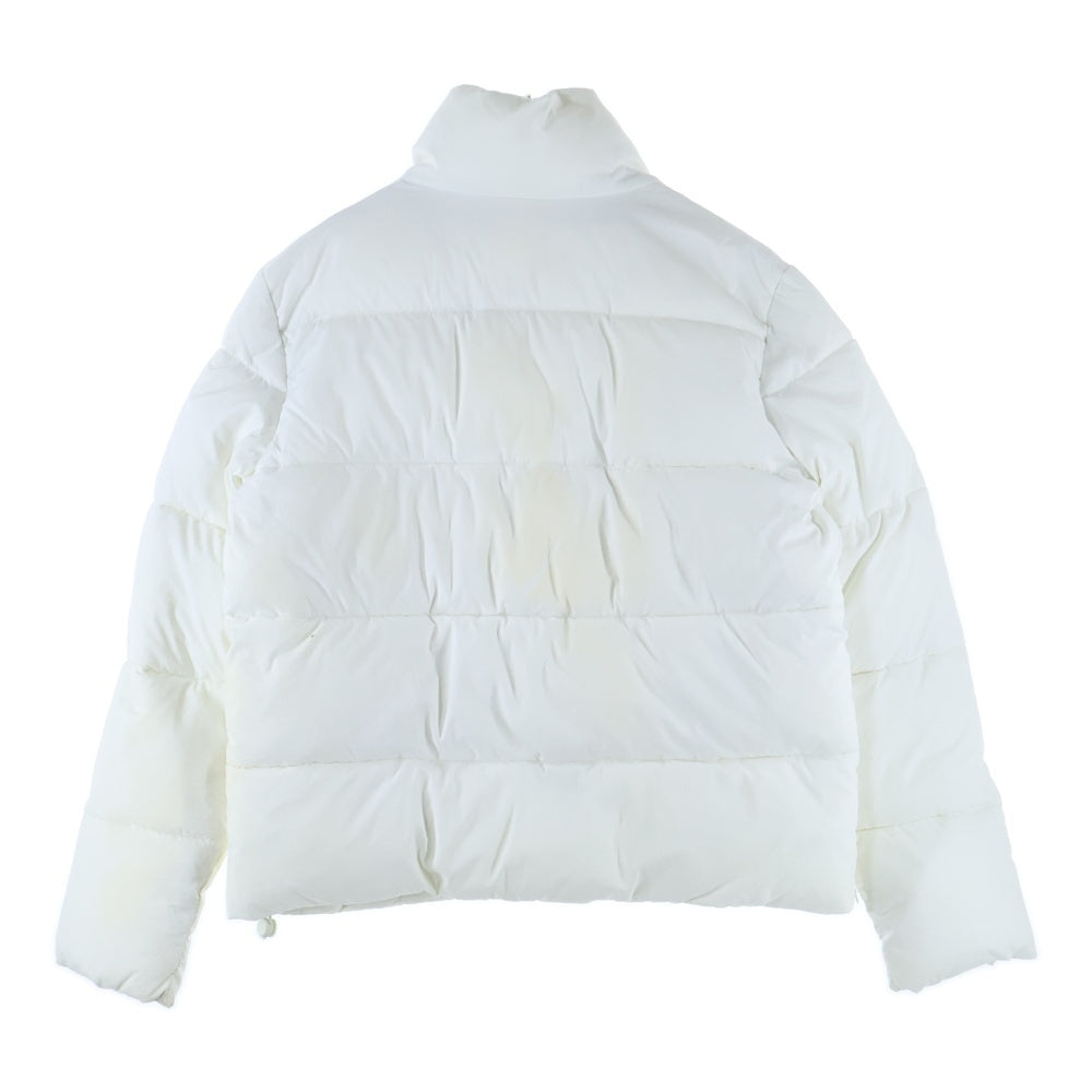 TOMMY JEANS(トミージーンズ) フロントロゴ刺繍 ダウンジャケット ホワイト DW0DW07110