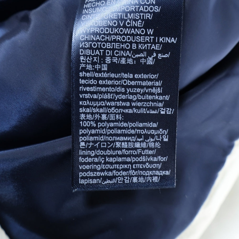 TOMMY JEANS(トミージーンズ) フロントロゴ刺繍 ダウンジャケット ホワイト DW0DW07110