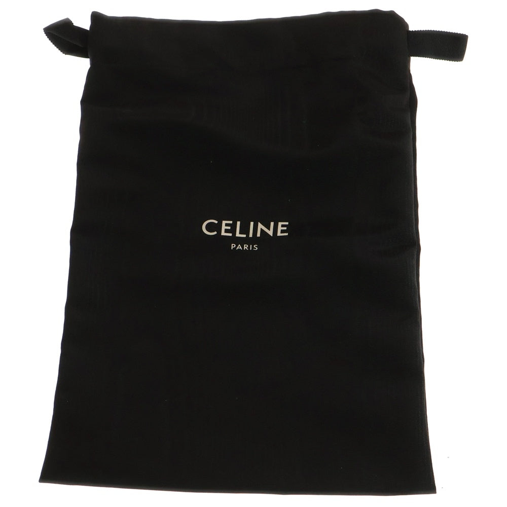 CELINE(セリーヌ) レオ ベルクロストラップ レザースポーツサンダル レディース ホワイト/グリーン