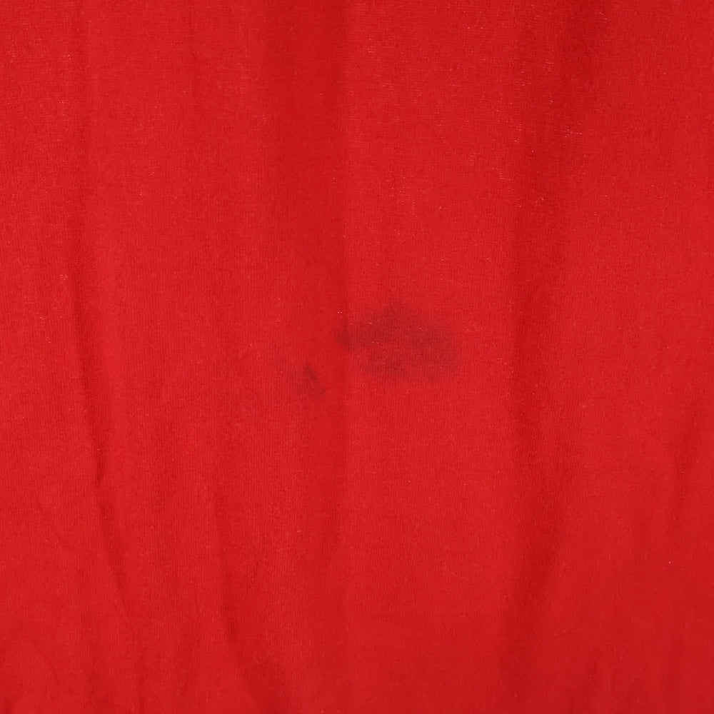 VINTAGE(ヴィンテージ) 80-90s JERZEES フロントプリントクルーネック半袖Tシャツカットソー レッド