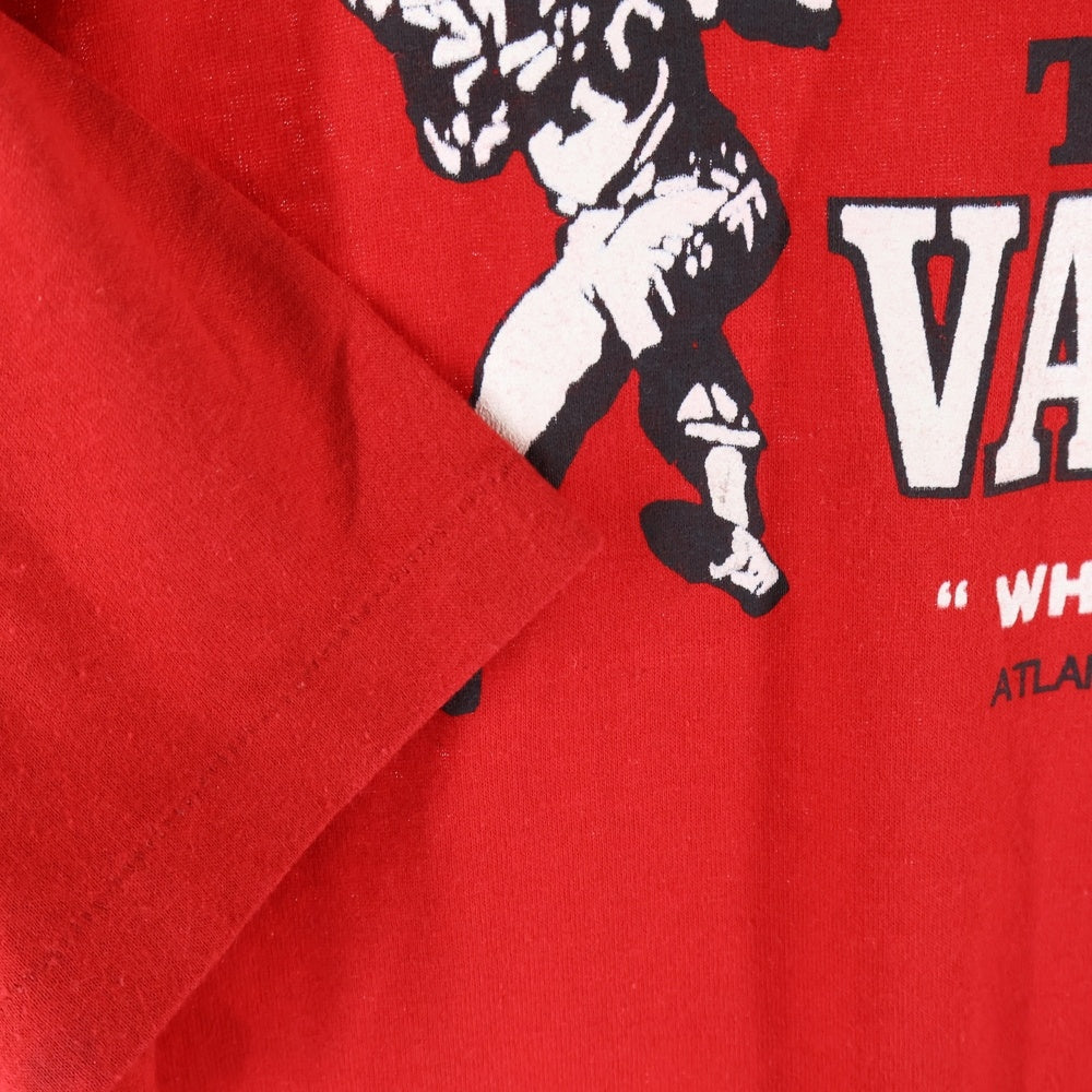 VINTAGE(ヴィンテージ) 80-90s JERZEES フロントプリントクルーネック半袖Tシャツカットソー レッド