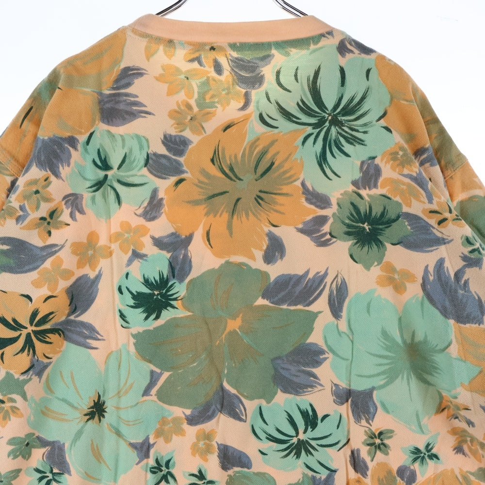 VINTAGE(ヴィンテージ) 00s クルーネック花柄半袖Tシャツカットソー マルチカラー