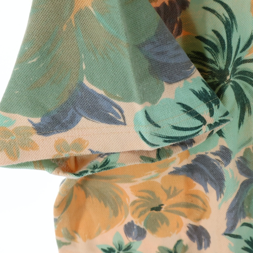 VINTAGE(ヴィンテージ) 00s クルーネック花柄半袖Tシャツカットソー マルチカラー