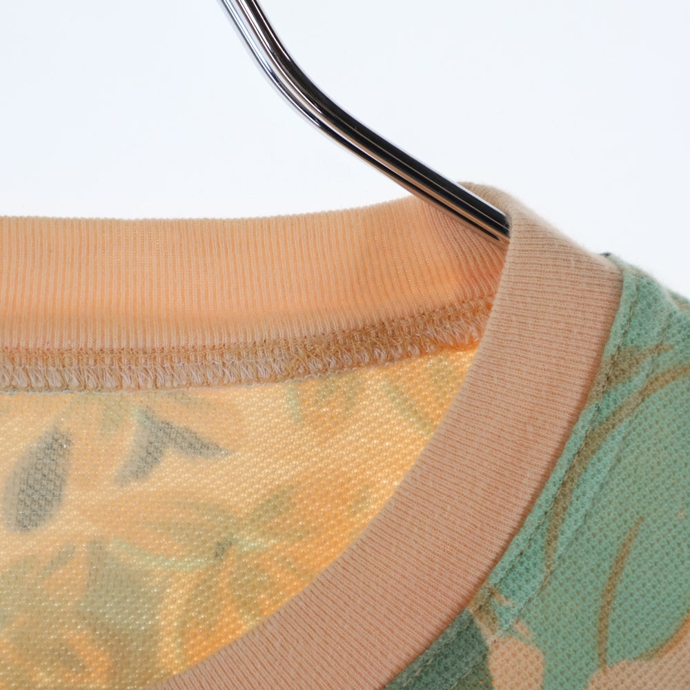 VINTAGE(ヴィンテージ) 00s クルーネック花柄半袖Tシャツカットソー マルチカラー