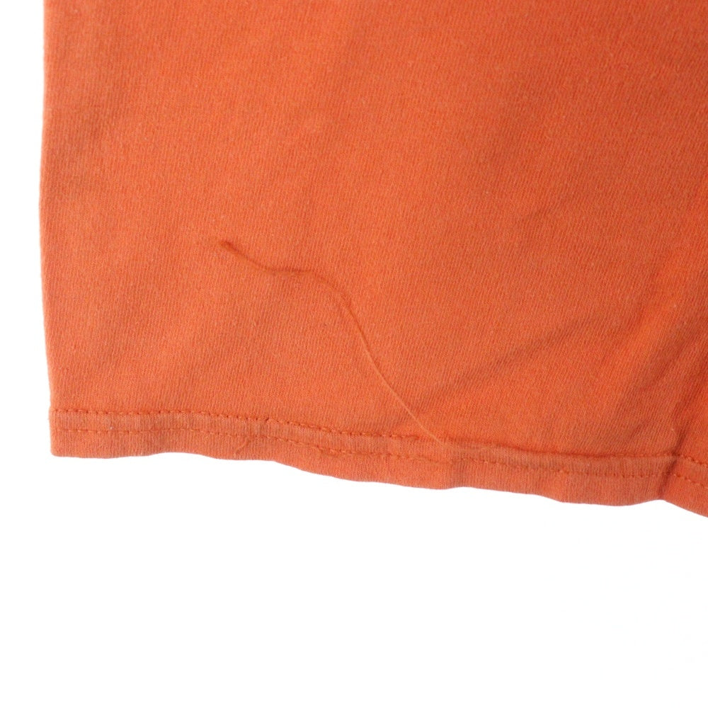 CHAMPION(チャンピオン) 00s Champion ロゴ刺繍クルーネックタンクトップ オレンジ