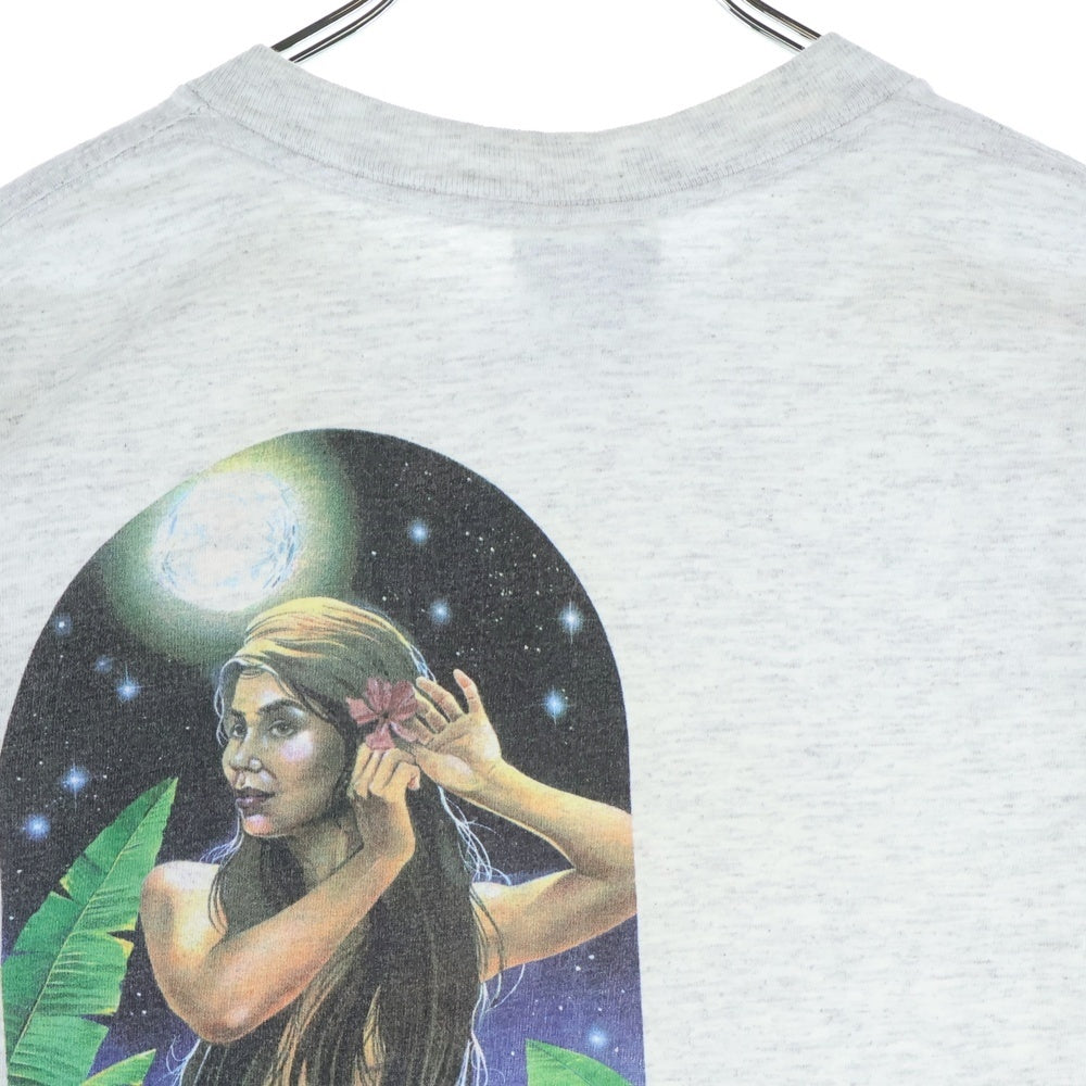 VINTAGE(ヴィンテージ) 90s MARGARITAVILLE 両面プリントクルーネック半袖Tシャツカットソー グレー