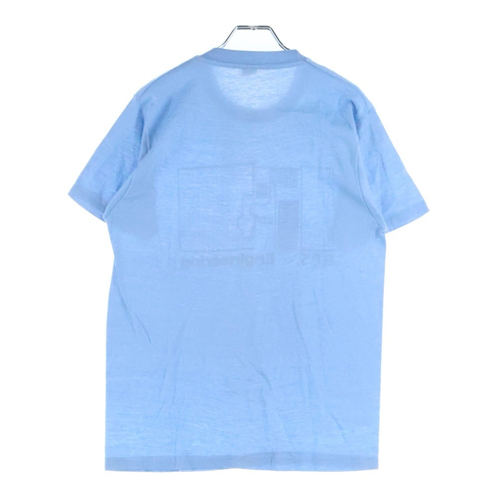 VINTAGE(ヴィンテージ) 80s SCREEN STARS フロントプリントクルーネック半袖Tシャツカットソー ブルー