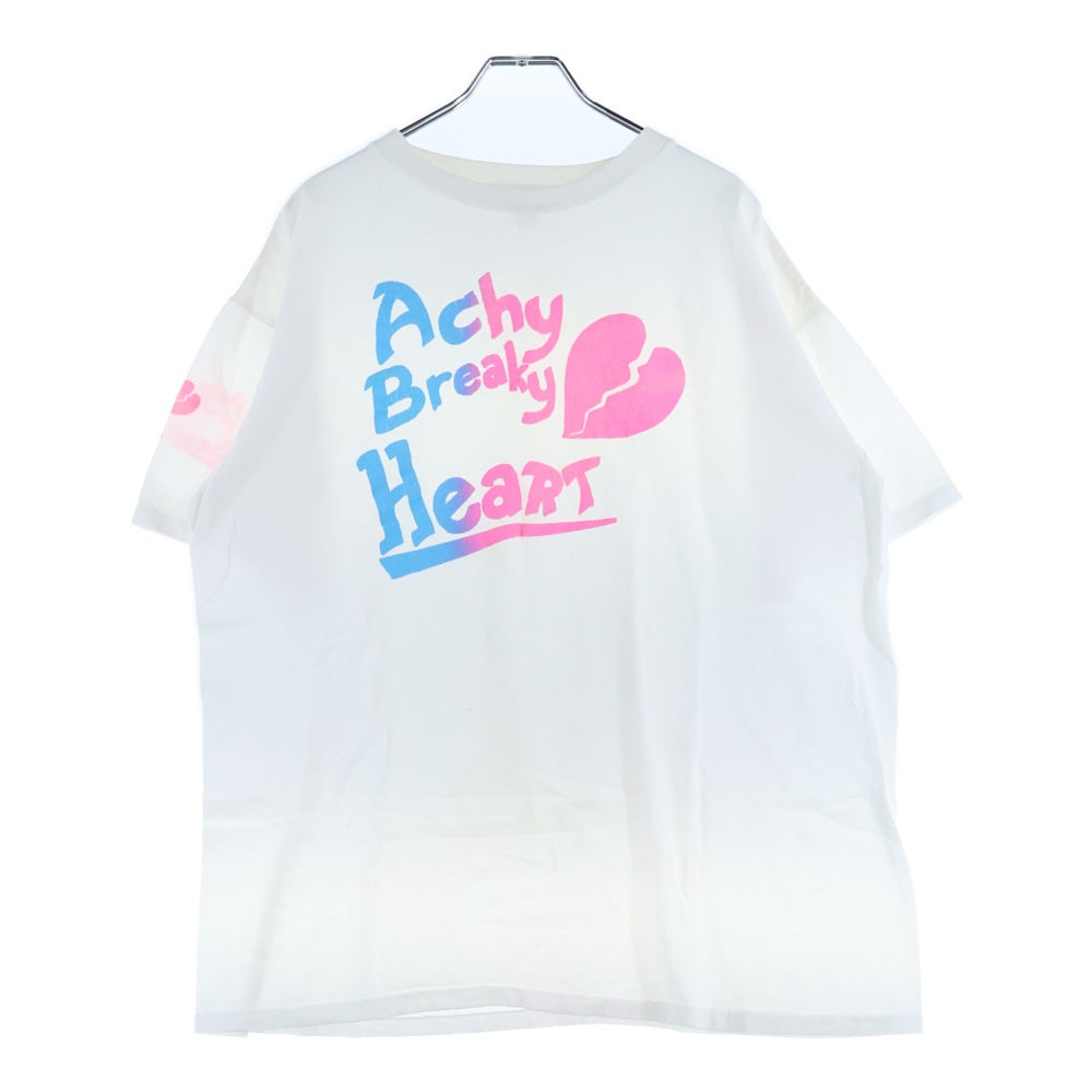 VINTAGE(ヴィンテージ) 90s MAGNUM フロントプリントクルーネック半袖Tシャツカットソー ホワイト
