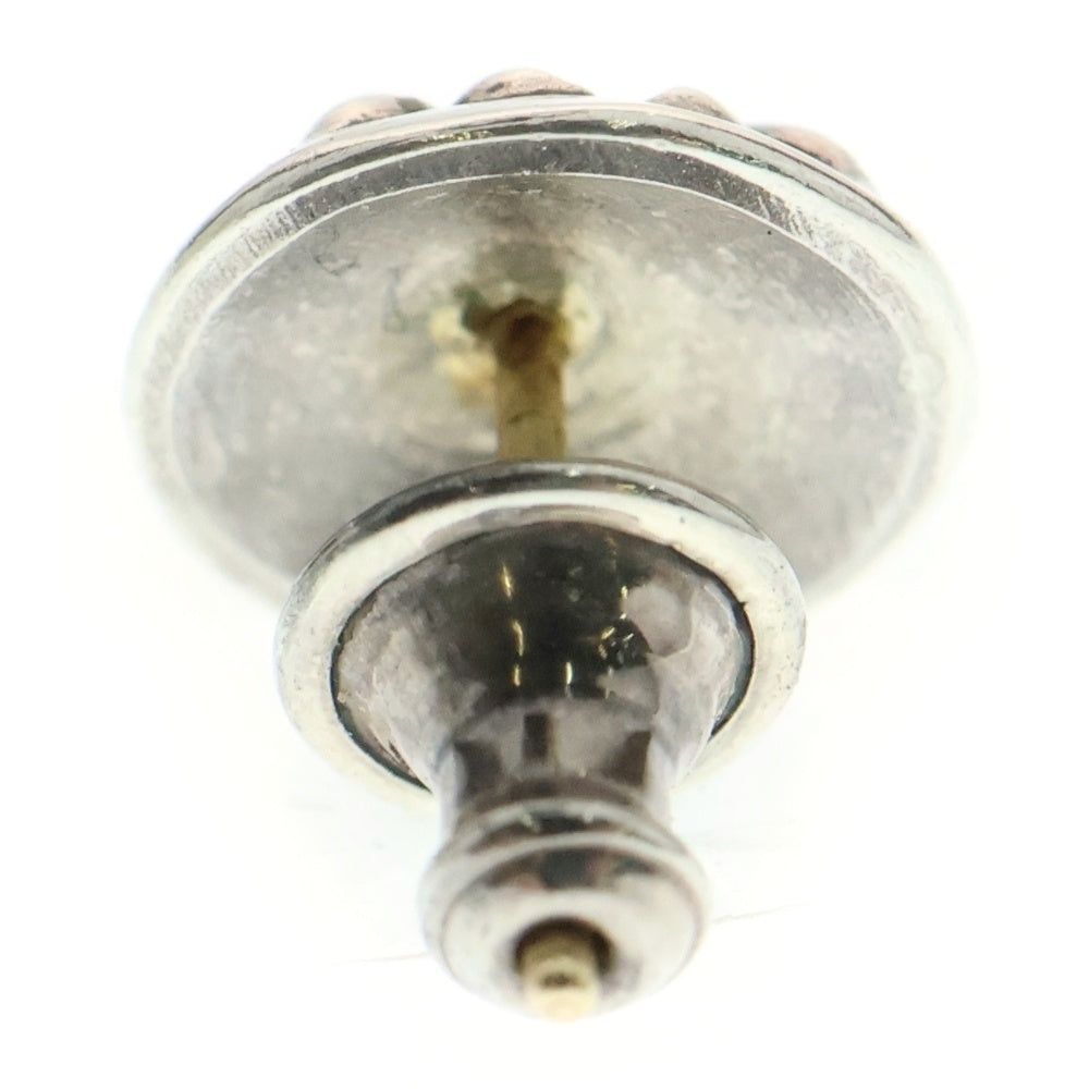 CHROME HEARTS(クロムハーツ) STUD CRSBLL クロスボールスタッドピアス シルバー BCA110