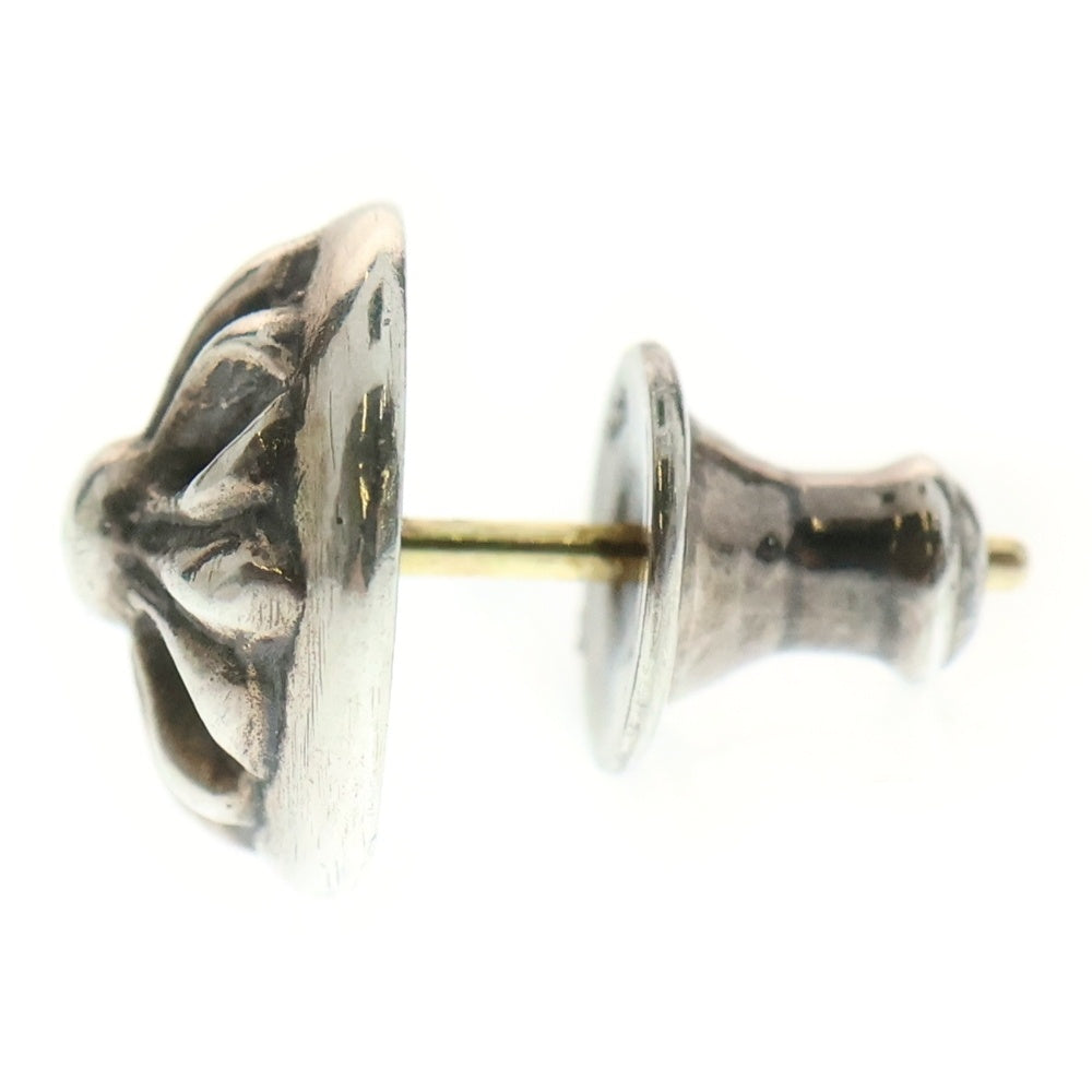 CHROME HEARTS(クロムハーツ) STUD CRSBLL クロスボールスタッドピアス シルバー BCA110