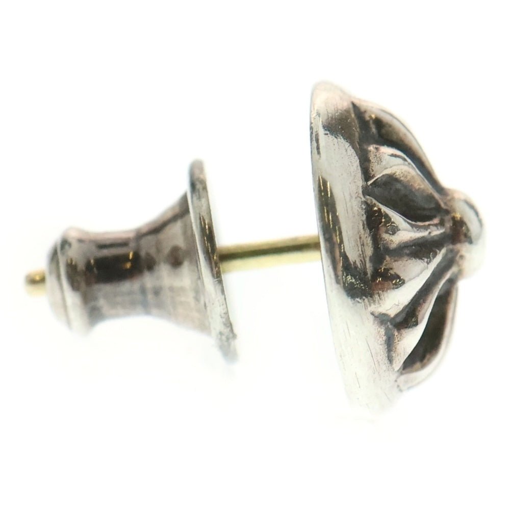 CHROME HEARTS(クロムハーツ) STUD CRSBLL クロスボールスタッドピアス シルバー BCA110