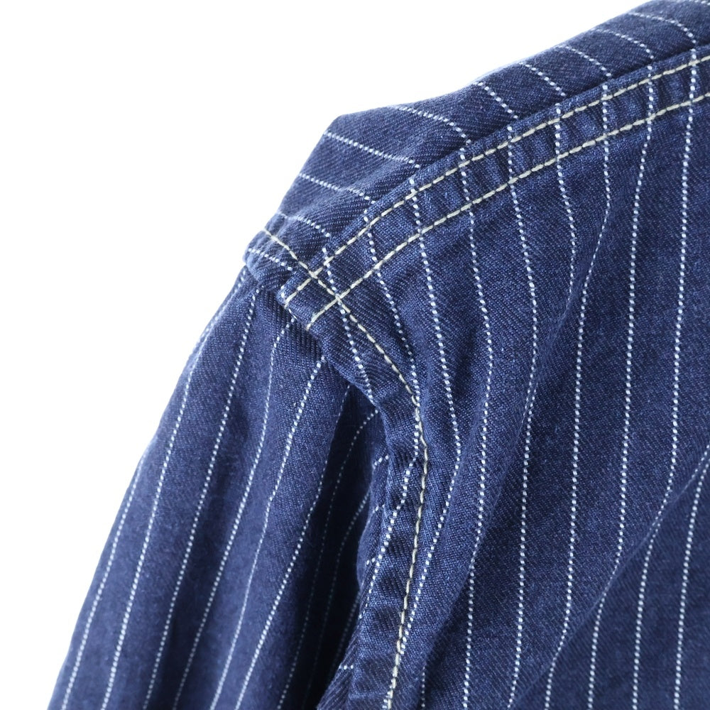 SCHOTT(ショット) OLD HICKORY DENIM JACKET オールドヒッコリーデニムジャケット カバーオール インディゴ 782-3952009