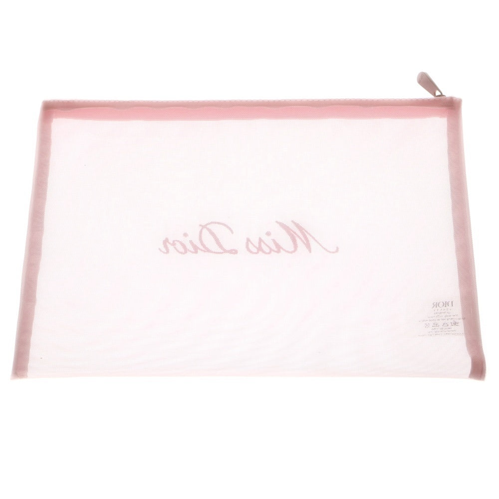 DIOR(ディオール) ノベルティ 刺繍ロゴ入りポーチ レディース ピンク