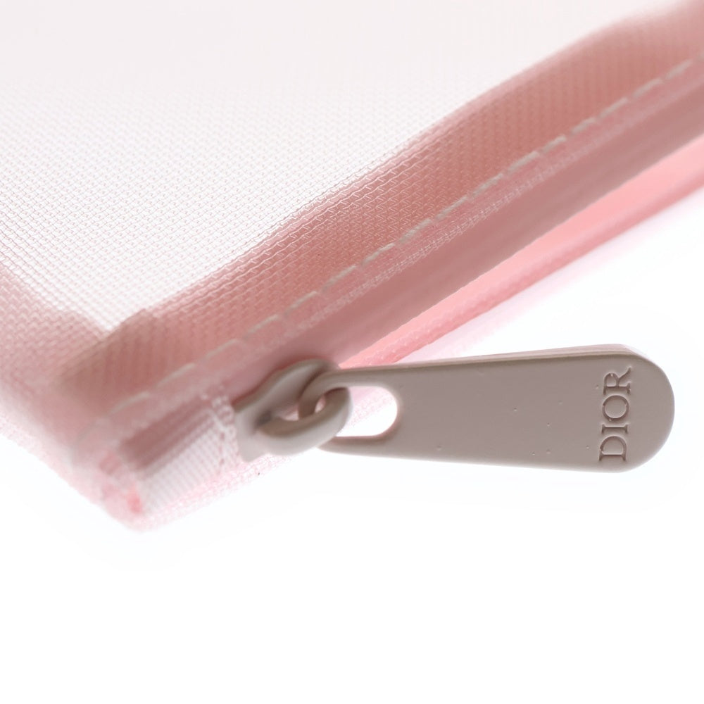 DIOR(ディオール) ノベルティ 刺繍ロゴ入りポーチ レディース ピンク