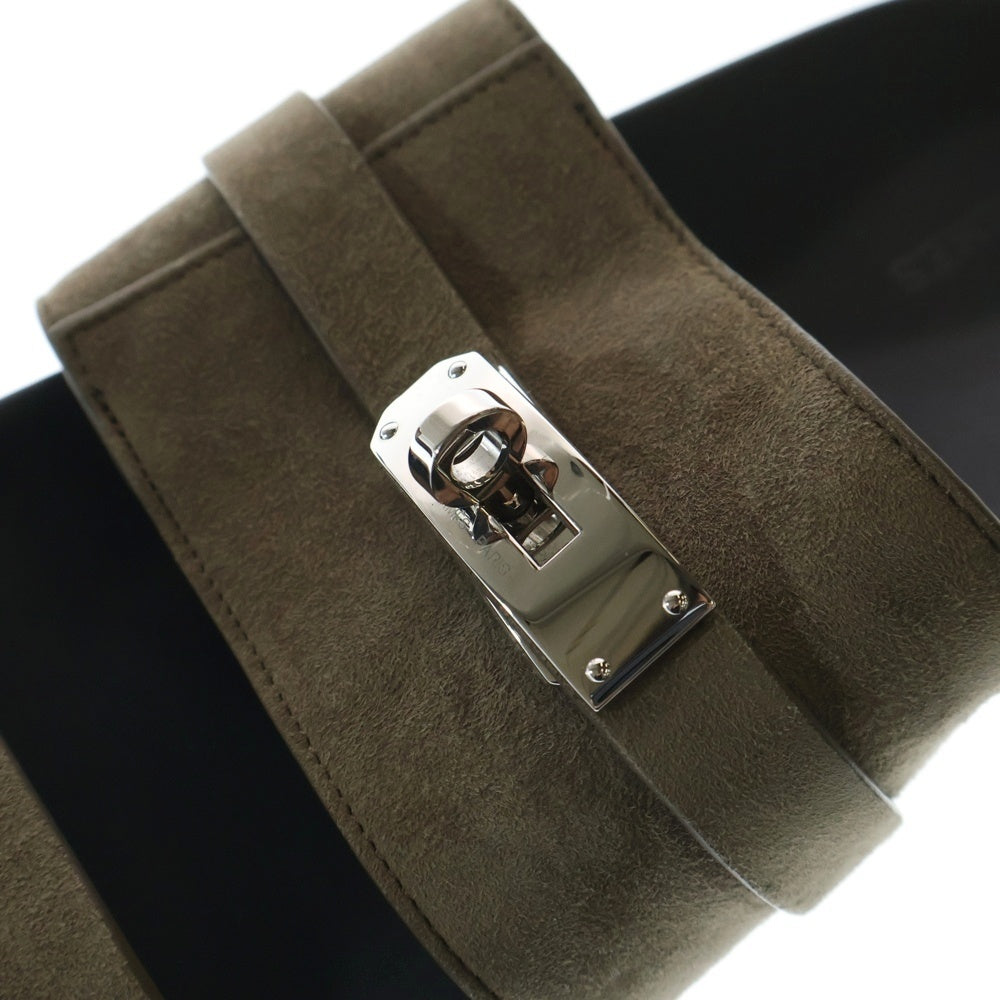HERMES(エルメス) Jackson ジャクソン ケリー レザーサンダル ベージュ