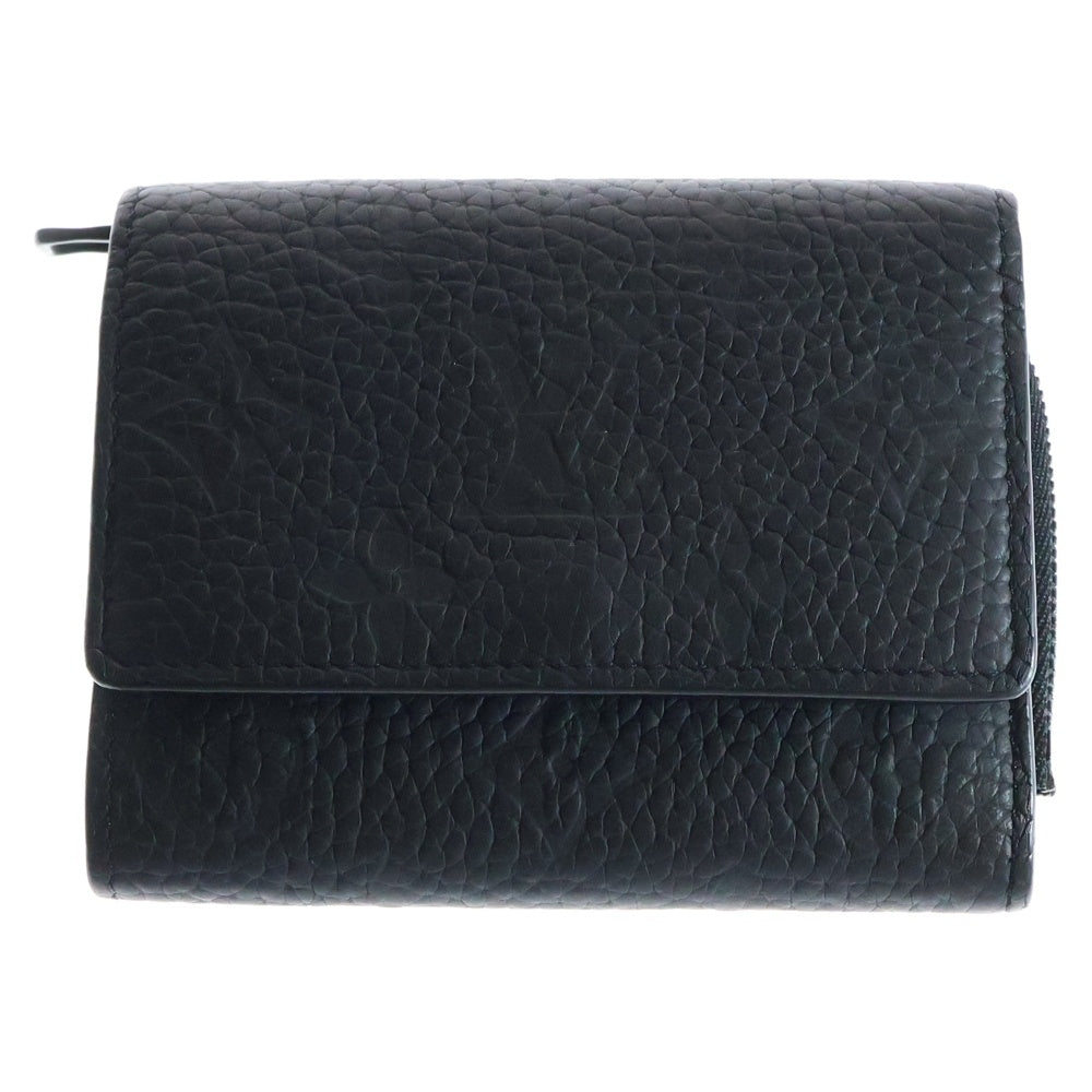 LOUIS VUITTON(ルイヴィトン) ポルトフォイユ・パイロット モノグラム・トリオン レザー二つ折りコンパクトウォレット 財布 ブラック M82556