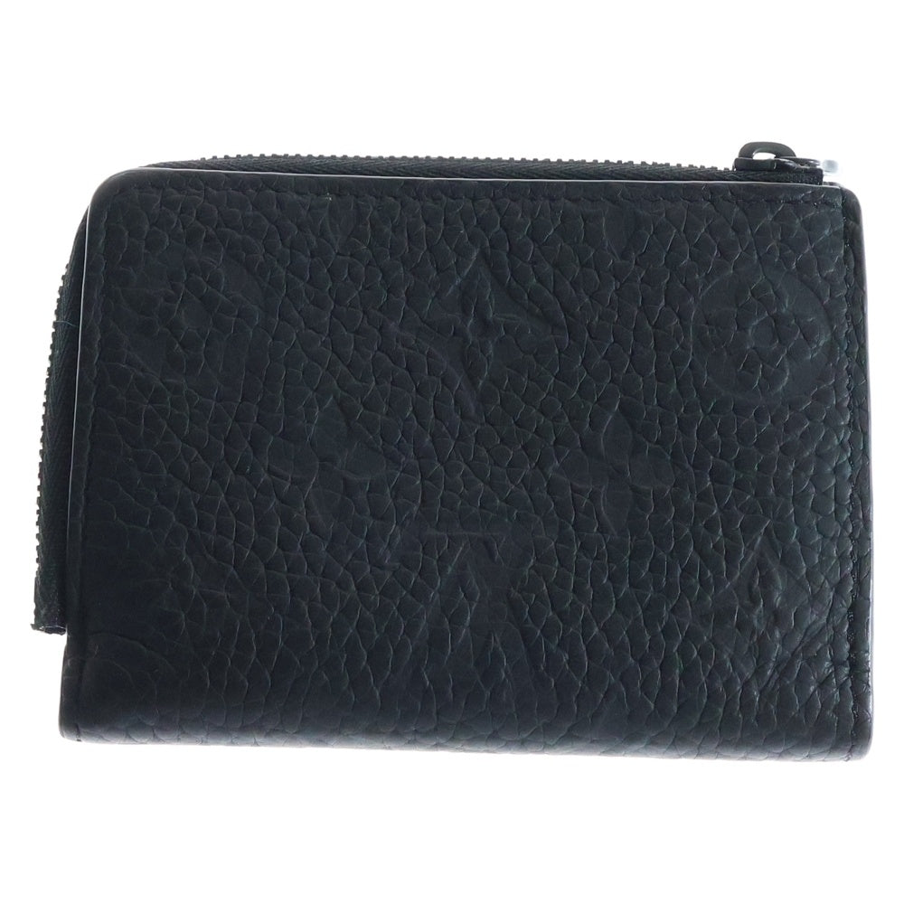LOUIS VUITTON(ルイヴィトン) ポルトフォイユ・パイロット モノグラム・トリオン レザー二つ折りコンパクトウォレット 財布 ブラック M82556