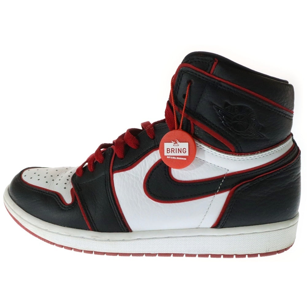 NIKE(ナイキ) Air Jordan 1 Retro High OG Blood Line エアジョーダン1 レトロ ハイ OG ブラッドライン ハイカットスニーカー US9.5/27.5cm 555088-062