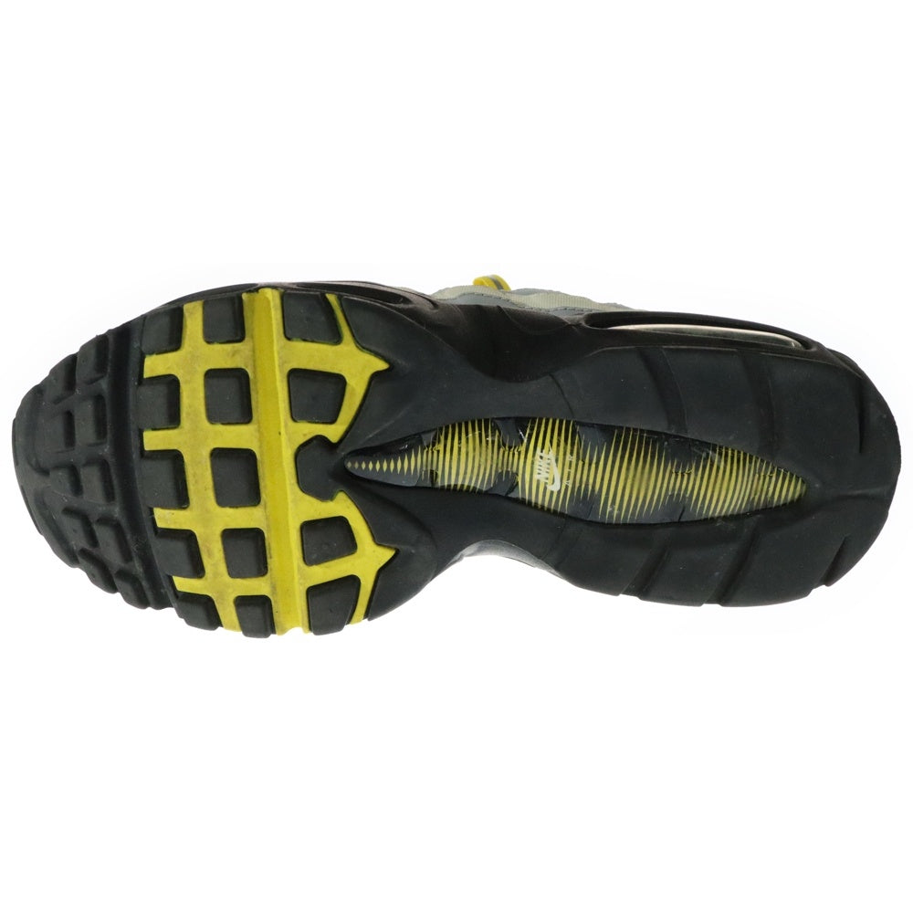 NIKE(ナイキ) Air Max 95 Essential エアマックス95 エッセンシャル ローカットスニーカー ホワイト/イエロー US8.5/26.5cm DQ3982-100