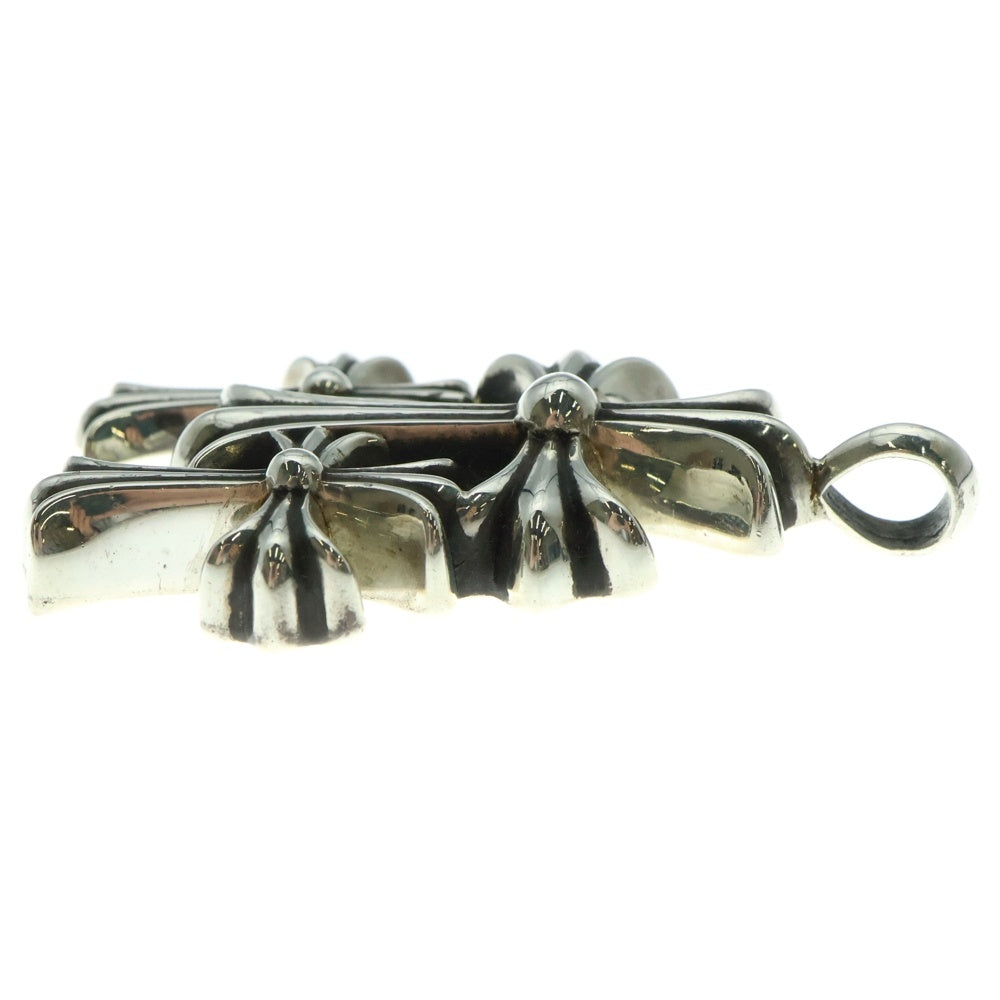 CHROME HEARTS(クロムハーツ) 3 CH CRS SML トリプルCHクロス スモール ペンダントトップ シルバー BCA201