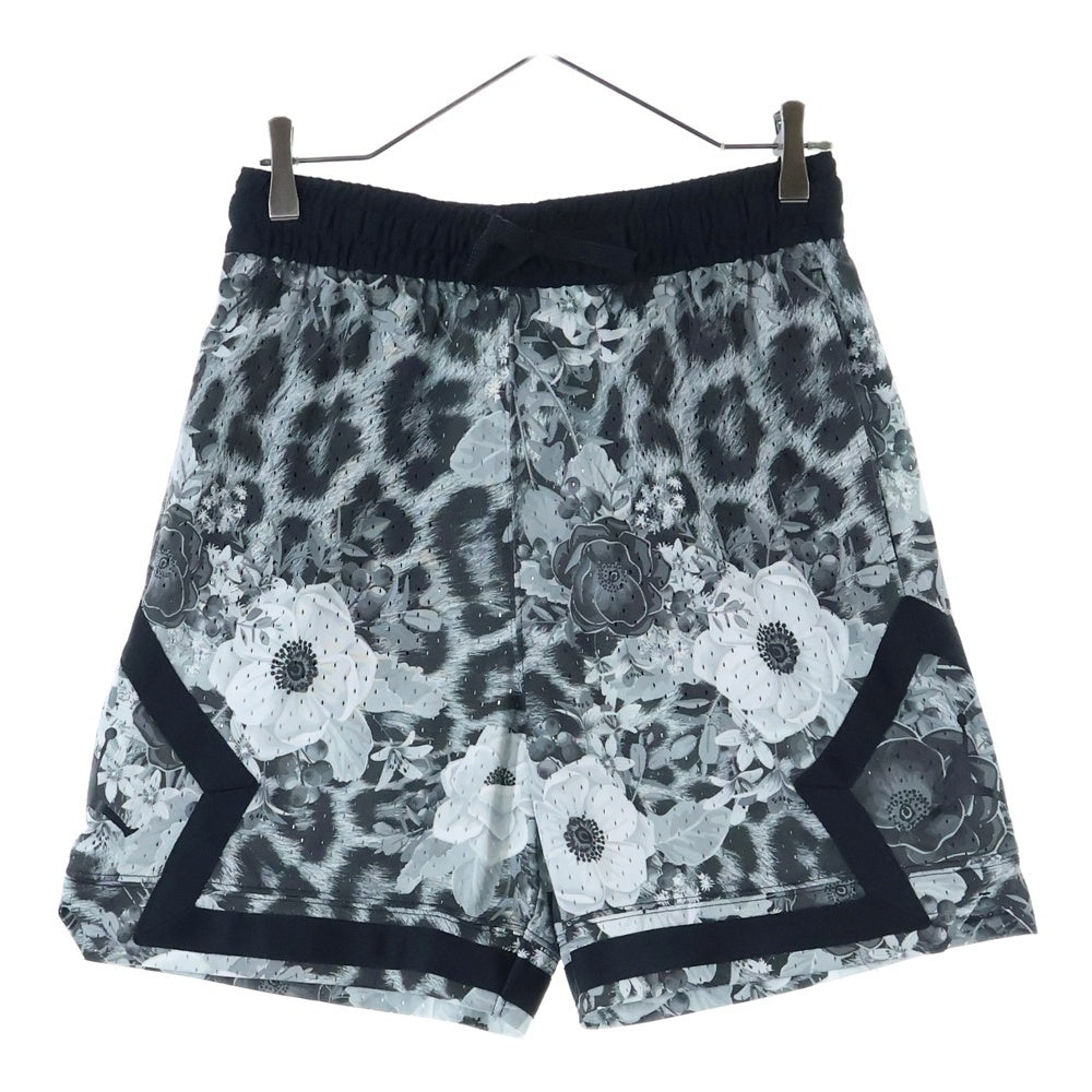 NIKE(ナイキ) JORDAN ダイアモンド バスケットボール花柄ショートパンツ グレー FQ2946-010