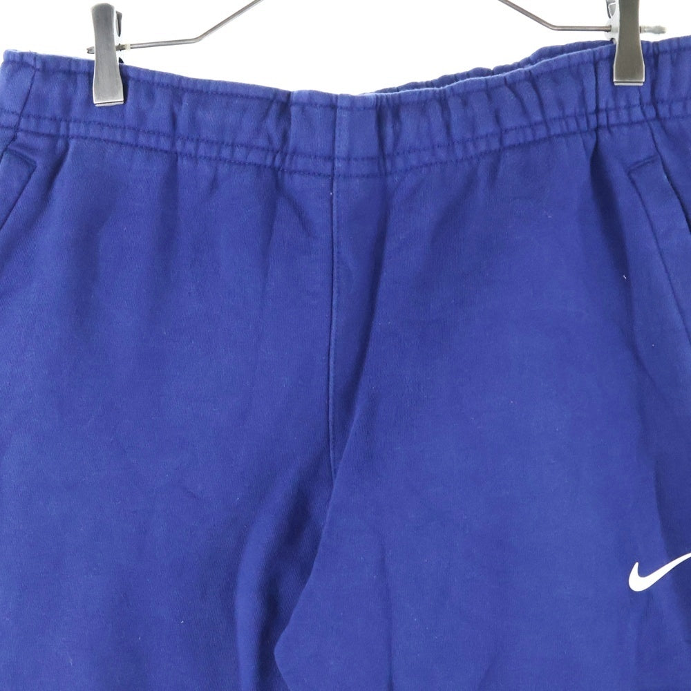 NIKE(ナイキ) xDrake NOCTA NRG FLEECE PANT ×ドレイク スウッシュロゴ刺繍入り フリーススウェットトレーナーパンツ ネイビー DA3935-492
