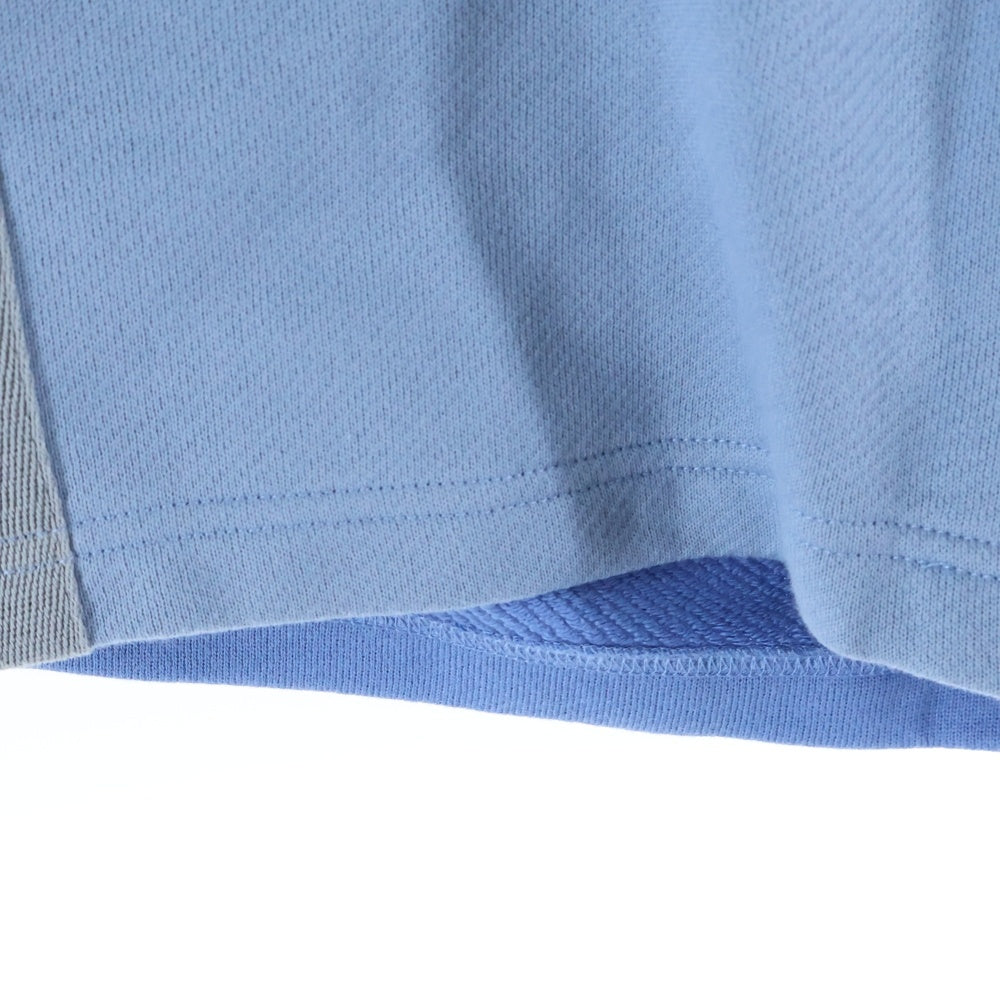 G-STAR RAW(ジースターロウ) TAPE COLOR BLOCK SWEAT SHORTS テープデザインスウェットトレーナーショートパンツ ブルー D22782-C988-D837
