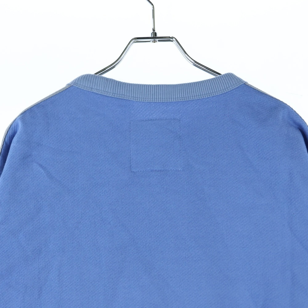 G-STAR RAW(ジースターロウ) Tape Color Block Sweater テープカラーブロックデザイン スウェットトレーナ ブルー D22726-C988-D837
