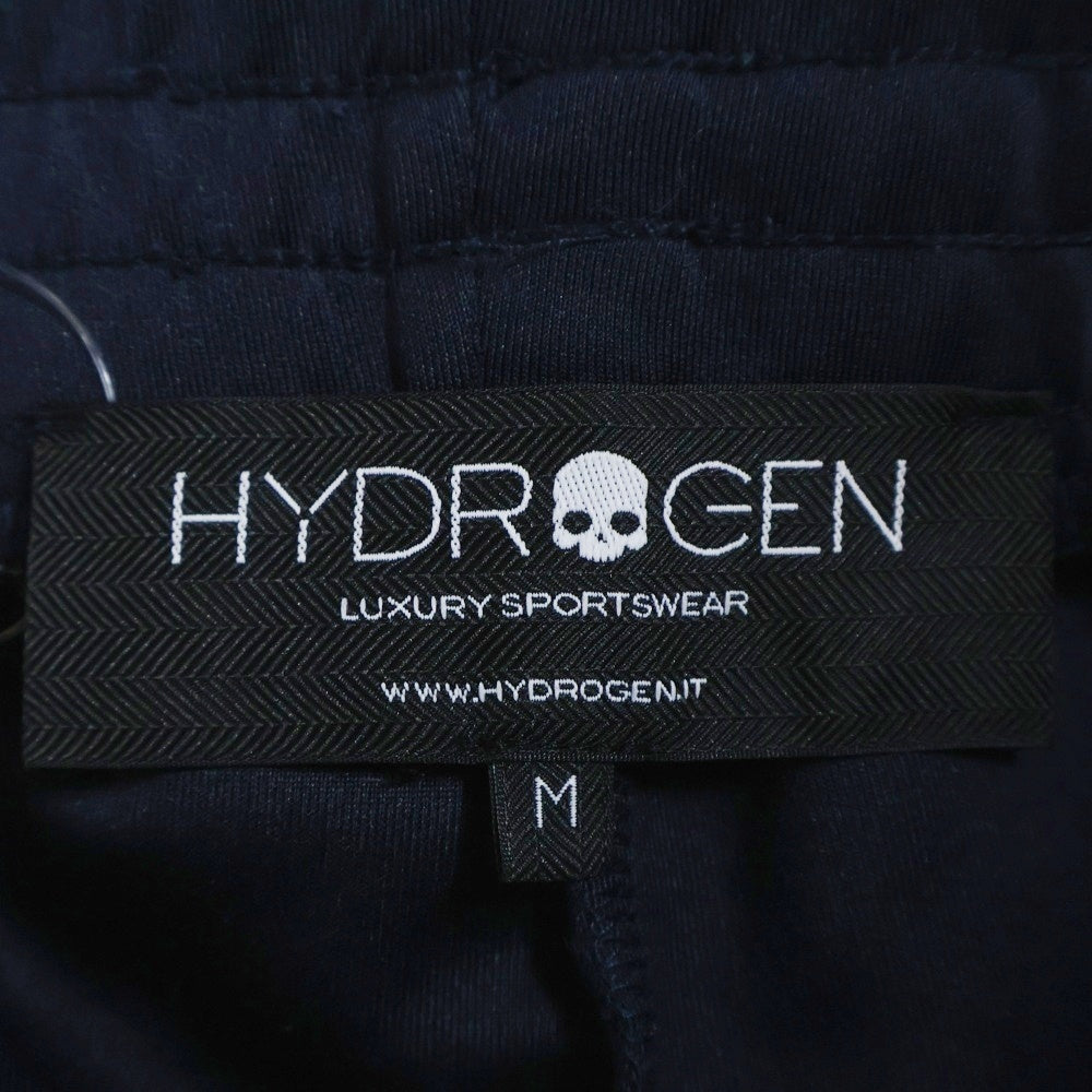 HYDROGEN(ハイドロゲン) テープデザイン トラッカージャージパンツ ネイビー