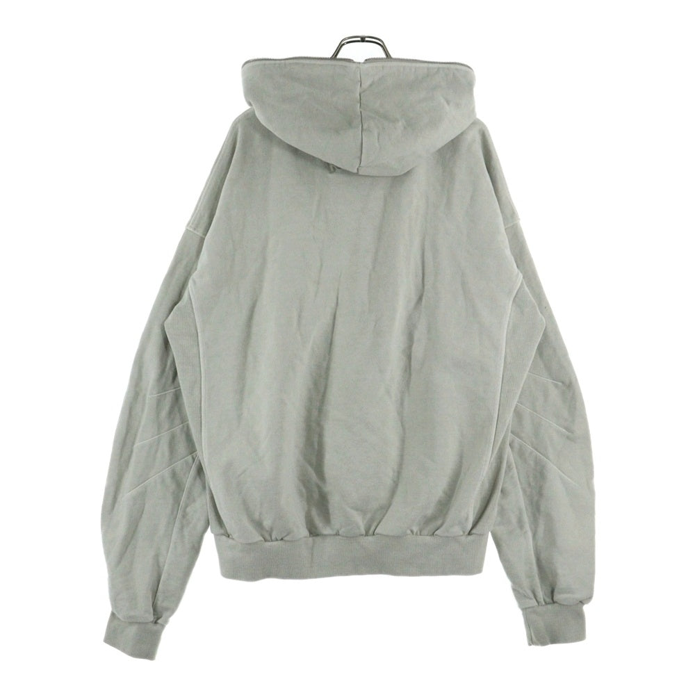 cvtvlist(カタリスト) CTLS usual zip hoodie ユージュアル 刺繍デザイン ジップアップフーディーパーカー アイボリー 2201110301