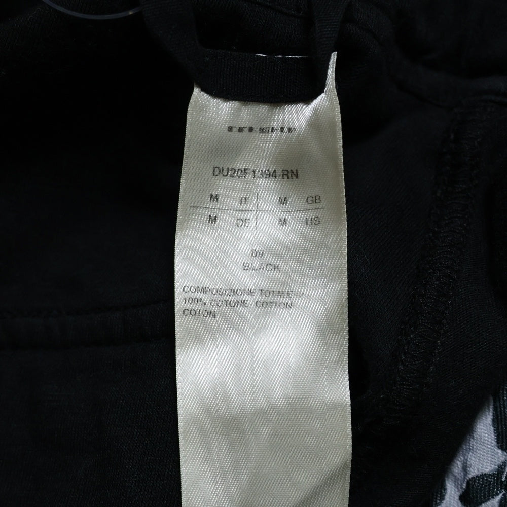 DRKSHDW(ダークシャドウ) 20AW PRISONNER DRAWSTRING プリズナードローストリング サルエルイージーパンツ ブラック DU20F1394