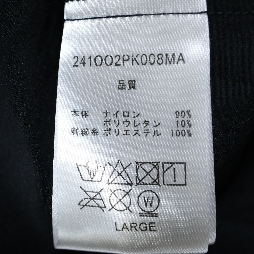 MATIN AVENIR(マタンアヴニール) ハーフジップショート丈ナイロントラックジャケット レディース 241OO2PK008MA