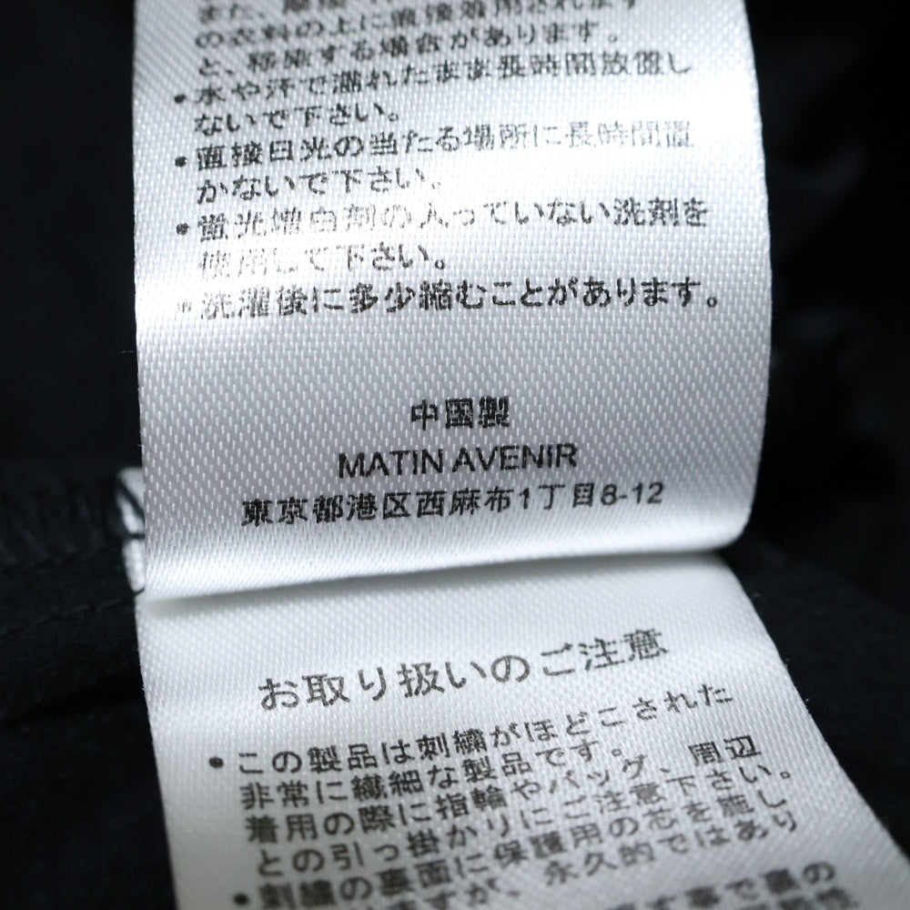 MATIN AVENIR(マタンアヴニール) ハーフジップショート丈ナイロントラックジャケット レディース 241OO2PK008MA