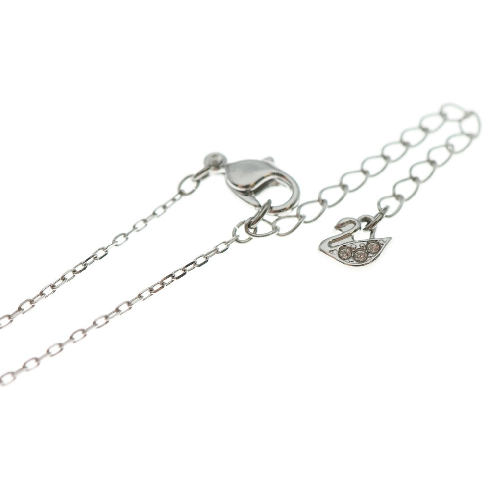 SWAROVSKI(スワロフスキー) スノークリスタル チェーンネックレス シルバー