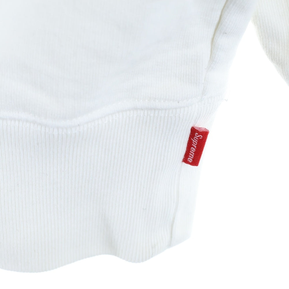 SUPREME(シュプリーム) 18AW COMME des GARCONS SHIRT Split Box Logo Hooded Sweatshirt コムデギャルソンシャツ スプリット ボックスロゴプリントスウェットプルオーバーパーカー