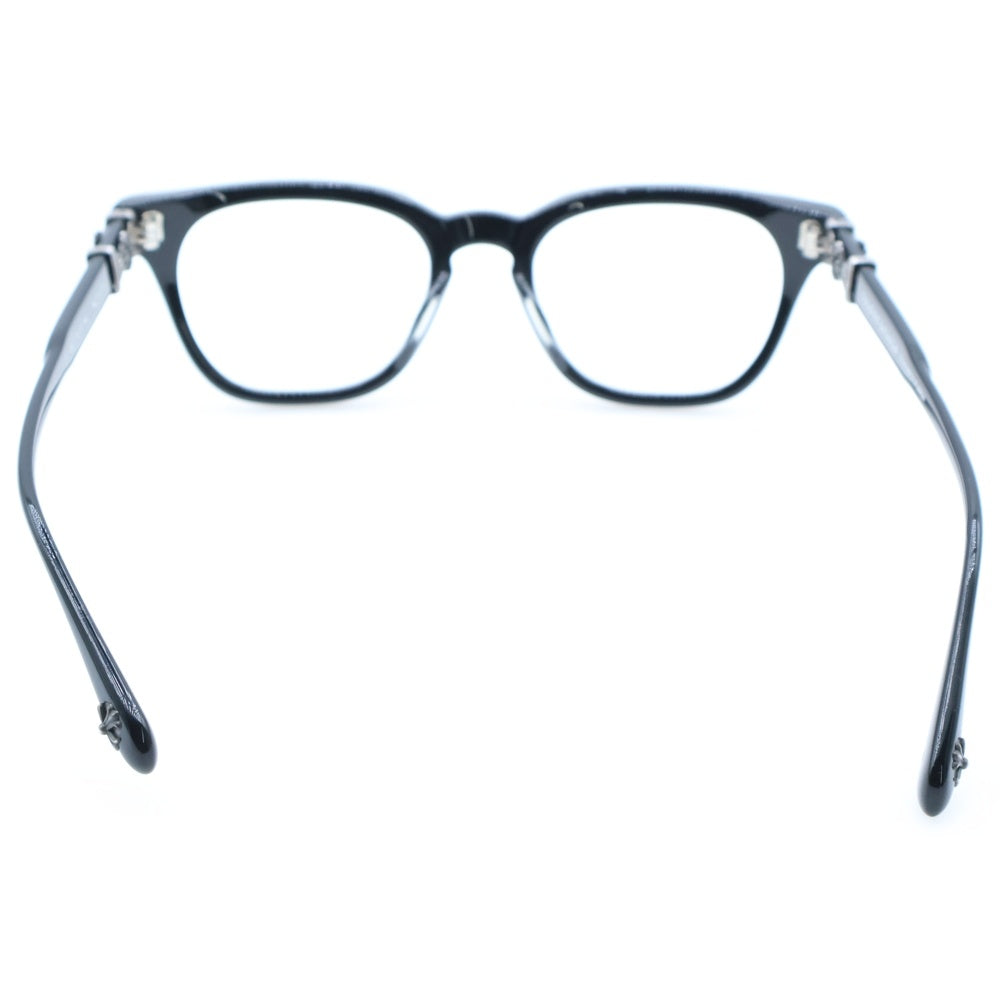 CHROME HEARTS(クロムハーツ) PUMP ME クロステンプル アイウェア 眼鏡 ブラック