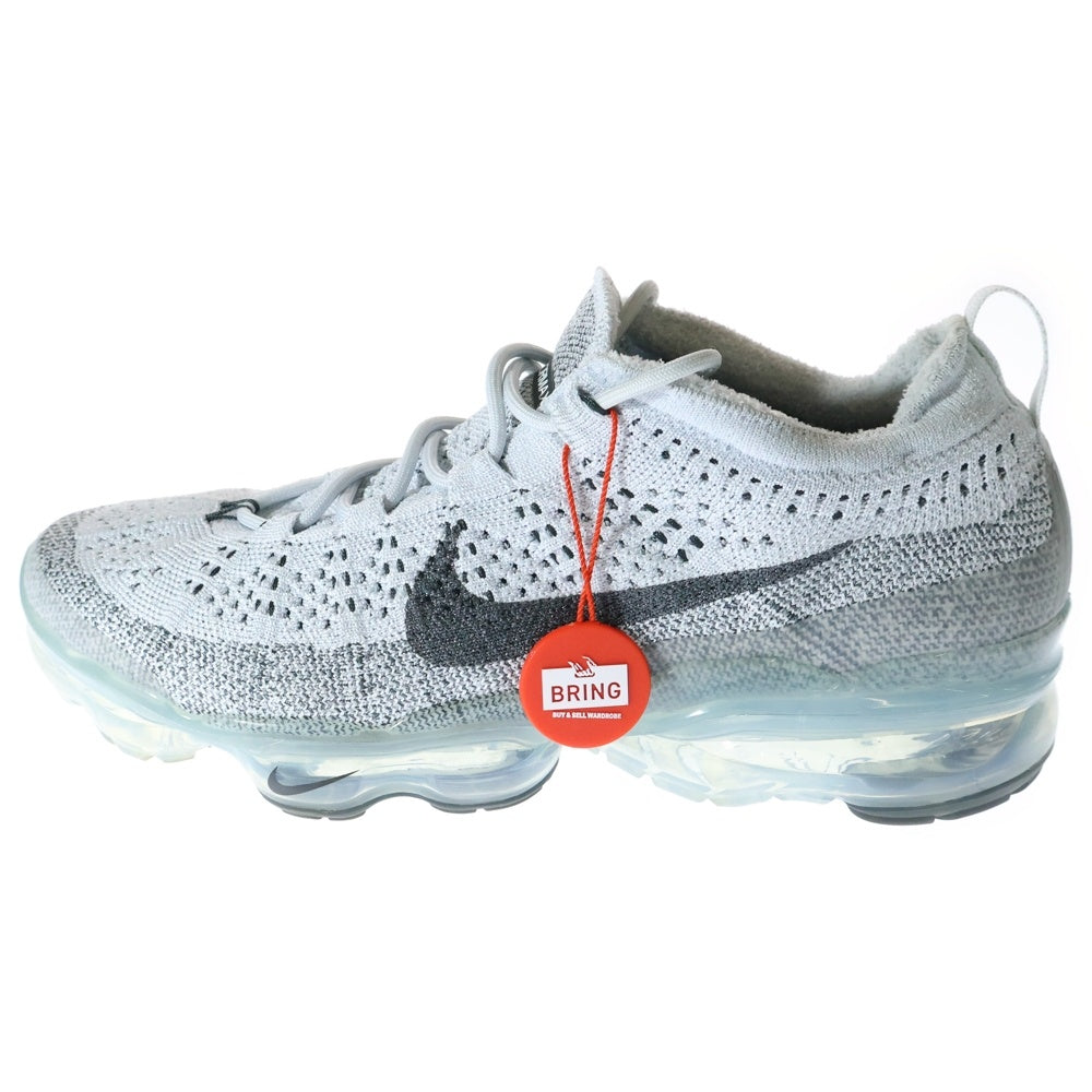 NIKE(ナイキ) Air VaporMax Flyknit エアヴェイパーマックス フライニット ローカットスニーカー グレー US7.5/25.5cm DV1678-004