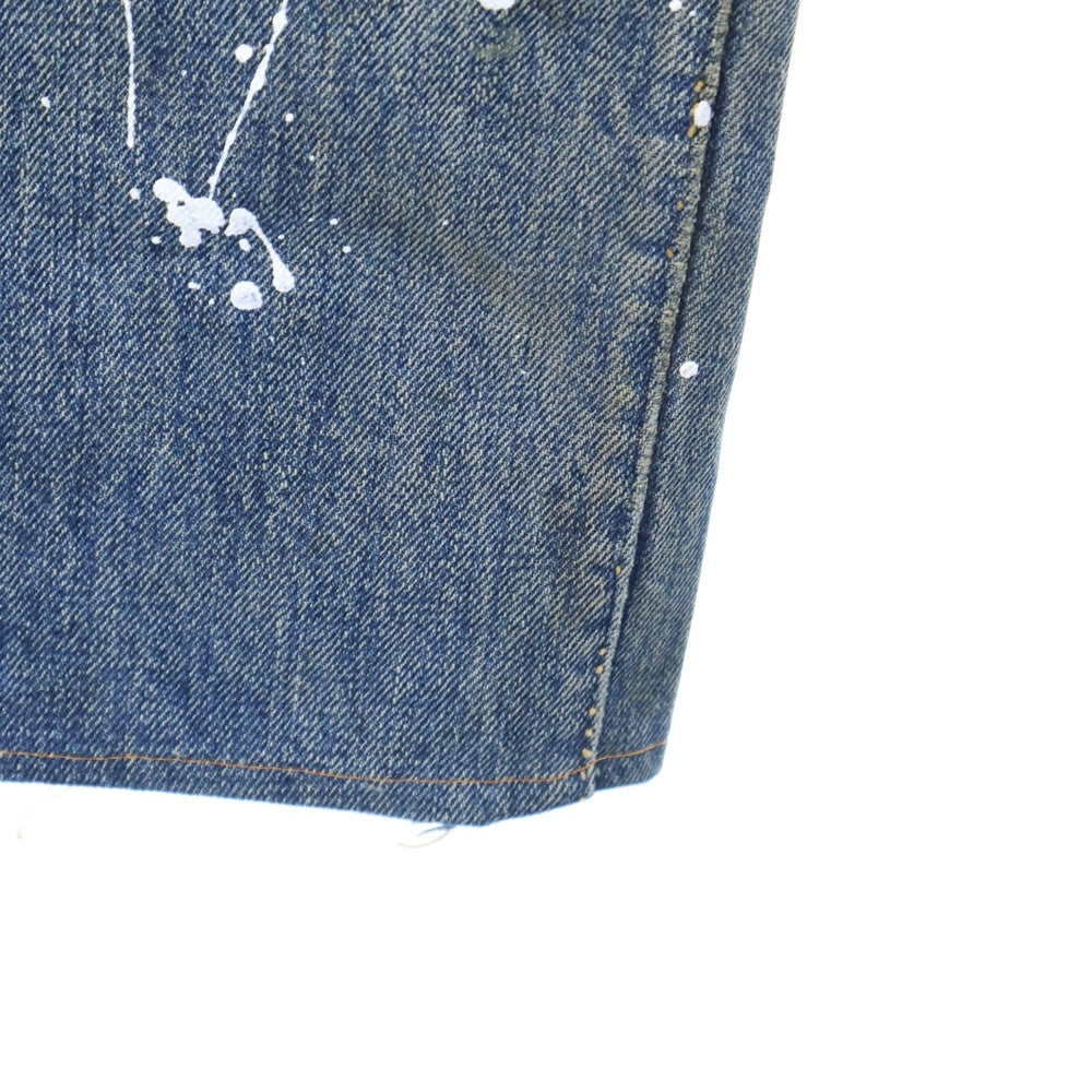 Levi's(リーバイス) VINTAGE 50s 501XX 54モデル 革パッチ オフセットベルトループ 通常R リベット裏15 ボタンフライストレートデニムパンツ インディゴ