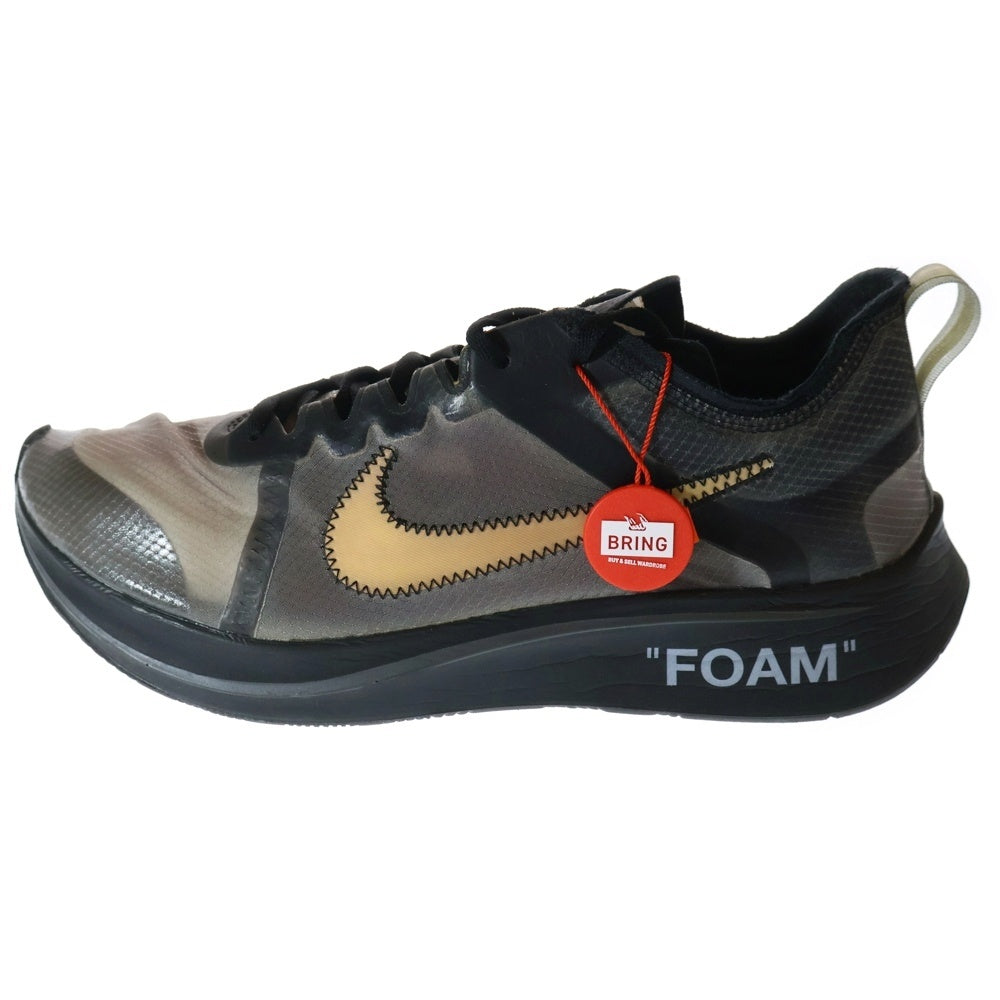 NIKE(ナイキ) ×Off-White Zoom Fly オフホワイト ズームフライ ローカットスニーカー グレー US11/29cm AJ4588-001