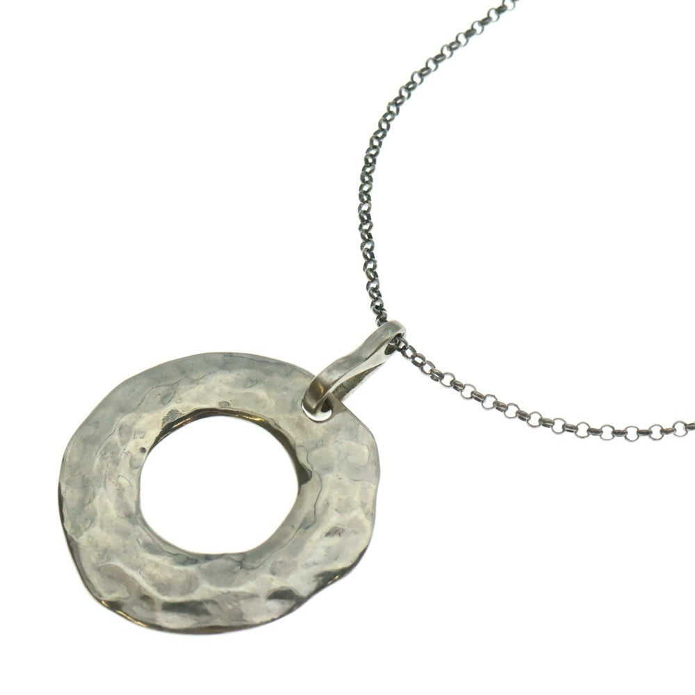 NO BRAND(ノーブランド) ROSAMARIA GALATEA ROUND SILVER PENDANT NECKLACE ガラテア ラウンドペンダントネックレス シルバー