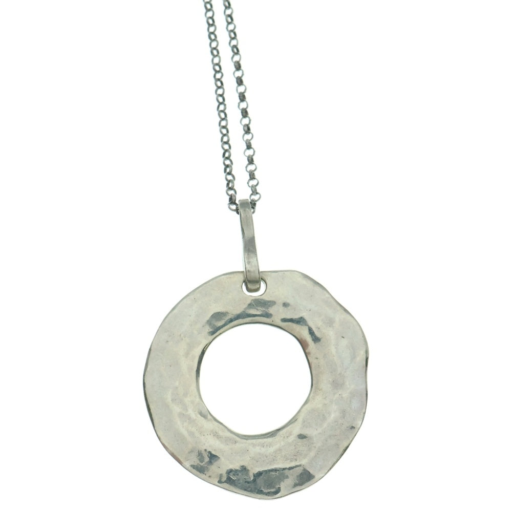 NO BRAND(ノーブランド) ROSAMARIA GALATEA ROUND SILVER PENDANT NECKLACE ガラテア ラウンドペンダントネックレス シルバー