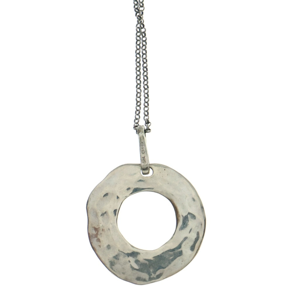 NO BRAND(ノーブランド) ROSAMARIA GALATEA ROUND SILVER PENDANT NECKLACE ガラテア ラウンドペンダントネックレス シルバー
