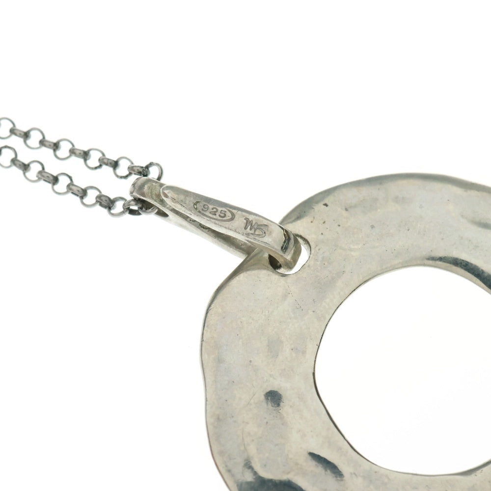 NO BRAND(ノーブランド) ROSAMARIA GALATEA ROUND SILVER PENDANT NECKLACE ガラテア ラウンドペンダントネックレス シルバー