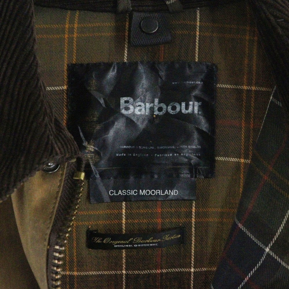 Barbour(バブアー) CLASSIC MOORLAND JKT クラシック ムーアランド オイルドコットンジャケット ブラウン A821