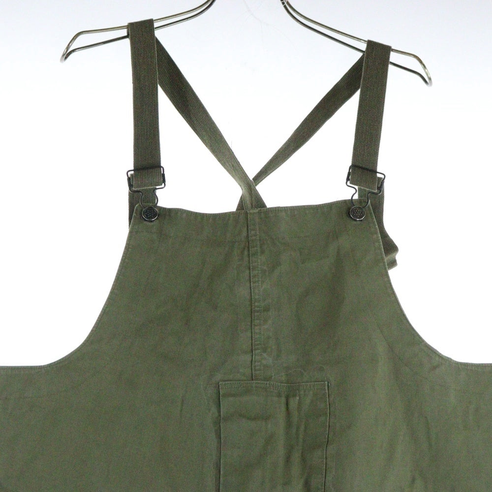 VINTAGE(ヴィンテージ) 50s USN MILITARY ミリタリー米軍 ウェットウェザーオーバーオールパンツ グリーン